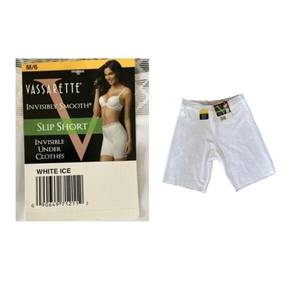 NWT Invisible Smooth Slip Shorts | White Ice | Size 6M - Picture 1 of 6